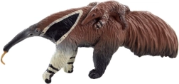 Figura de plástico de oso hormiguero con cría