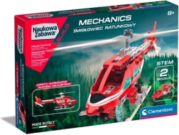 Kit de construcción Laboratorio de Mecánica – helicóptero de rescate y aerodeslizador