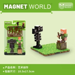 Juego de construcción Magnet World Creación Creativa