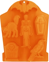 Molde de silicona para hornear Halloween – 6 unidades