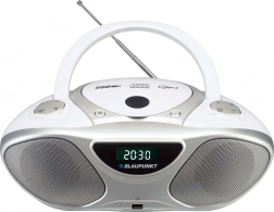 Radio reproductor portátil con CD MP3 USB AUX FM Blaupunkt BB14WH