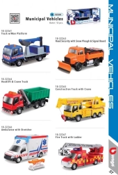 Vehículo de servicio Bburago 1:43