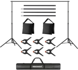 Juego de soportes para fondo fotográfico Neewer