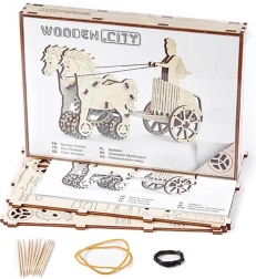 Puzle 3D de madera – carro romano WOODEN CITY
