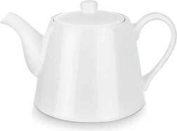 Tetera de porcelana para café y té 2 l – blanca
