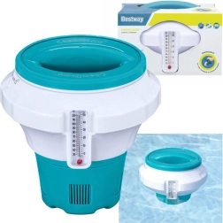 Dosificador flotante de productos químicos con termómetro integrado BESTWAY CHEMGUARD