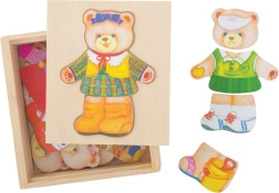 Puzle de vestir Osa hembra BIGJIGS TOYS