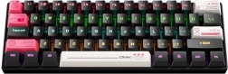 Teclado gaming Onikuma G55 de 61 teclas RGB (negro)