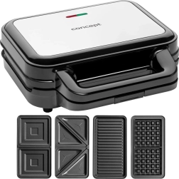 Sandwichera multifuncional 4 en 1 Concept 900W