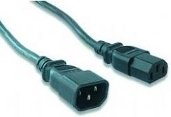 Cable alargador de alimentación de 5 m con certificación VDE