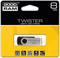Memoria USB flash fiable Goodram Twister 8GB