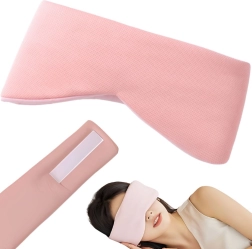 Máscara de dormir reversible con lado cálido y lado refrescante