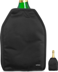 Funda enfriadora para botella 23 cm, negra