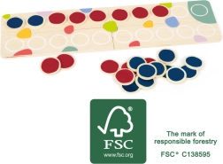 Small Foot ábaco educativo de madera de FSC