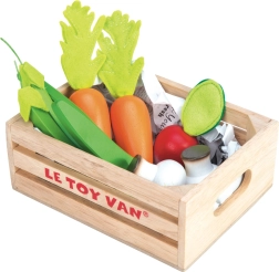 Caja de madera con verduras LE TOY VAN