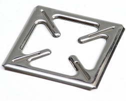 Soporte de acero para quemador de gas 9,5 × 9,5 cm
