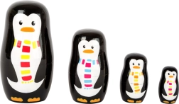 Matrioshka - Familia de pingüinos Patita Pequeña