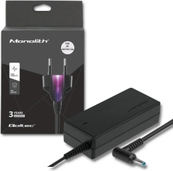 Adaptador de corriente para HP 65 W, 19,5 V, 3,33 A, conector 4,5 × 3,0 mm con pin