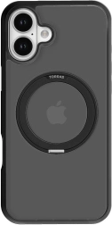 Funda Torras Ostand Pro para iPhone 16 Plus – negra