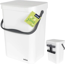 Cubo de basura colgante 10 l Orion – blanco