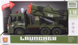 Coche militar con misiles para niños