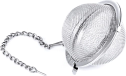 Infusor de té de acero inoxidable con cadena 5,4 cm