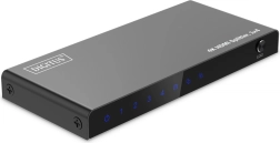 Splitter HDMI 1×4 4K/60 Hz con HDR y EDID – DIGITUS