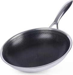 Sartén de acero COOKCELL 24 cm