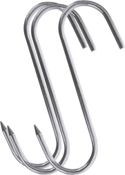 Ganchos para ahumador S 11,5 × 8,5 cm, 3 uds