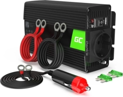 Inversor de tensión green cell 12 V a 230 V 500 W senoide pura