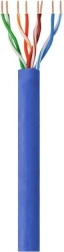 Cable de instalación UTP Cat6 4x2 CCA 305 m azul