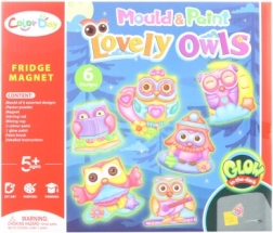 Fabricación de imanes – búhos que brillan en la oscuridad