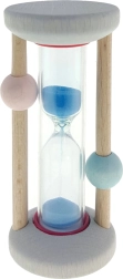 Reloj de arena para niños rosa‑azul HESS