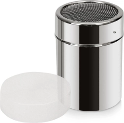 Dispensador de acero inoxidable con colador para azúcar glas y canela 300 ml