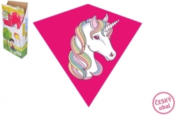 Cometa voladora Unicornio de plástico