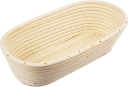 Cesta de ratán para levar pan 1,5 kg, 32 × 15 × 9 cm