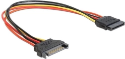 Cable de extensión de alimentación SATA 15 pines M/F 30 cm
