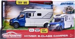 Autocaravana Majorette Hymer B-Class de 19 cm con luces y sonidos