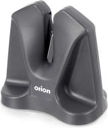 Afilador de cuchillos manual 2 en 1 con ángulo automático, 9,5 × 5,5 × 9,5 cm