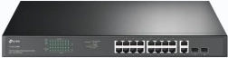 Switch de 16 puertos GE PoE+ con 2 puertos GE y 2 puertos SFP