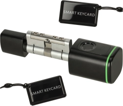 Cilindro inteligente para puerta con huella dactilar y Bluetooth