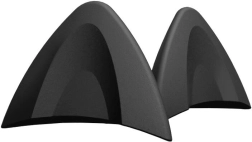 Orejas de gato adhesivas Edifier 2 uds (negro)