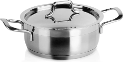 Olla de acero inoxidable con tapa Anett 16 cm, 1,2 l