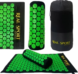 Esterilla de acupresión con cojín para relajación y alivio del dolor