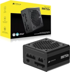 Corsair RM750e – fuente de alimentación ATX totalmente modular de 750 W, 80 Plus Gold, ATX 3.1 y PCIe 5.1