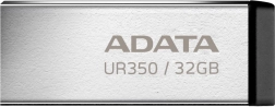 ADATA UR350 32GB memoria USB flash metálica negra