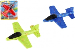 Avión de poliestireno para lanzar 17 cm