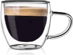 Vaso térmico de doble pared para espresso 100 ml