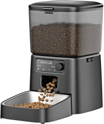 Dispensador inteligente de comida Oneisall negro