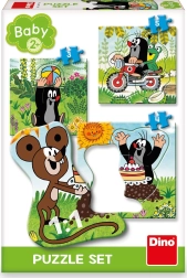 Dino Puzzle Topo en el prado - puzzle infantil